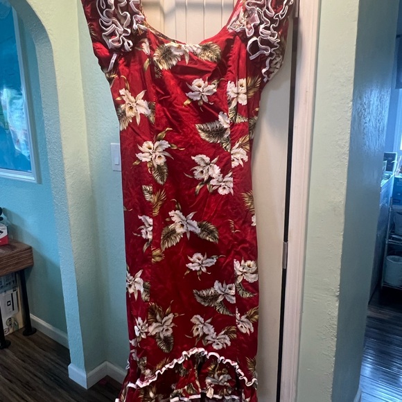 Vibrant Floral Ruffle Blouse - Picture 3 of 12